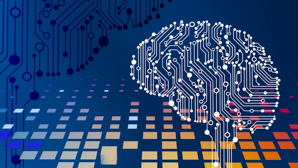 Personne travaillant avec l'intelligence artificielle